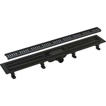 Душевой трап GAPPO G85007-56, 70*500 мм, черный
